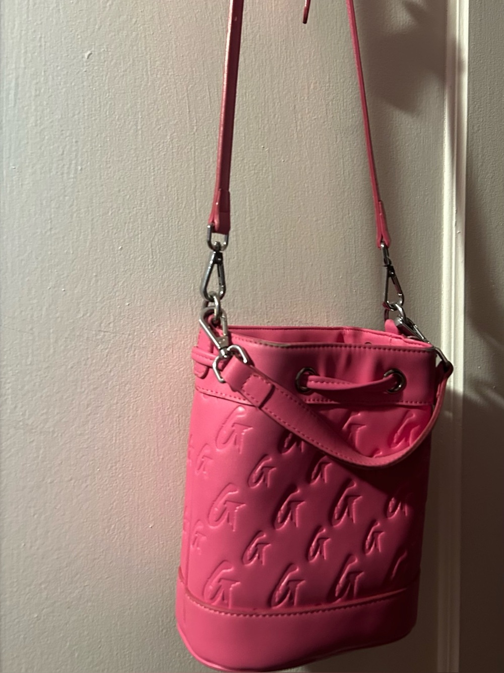 Medium Monogram Bucket Bag with Adjustable Strap